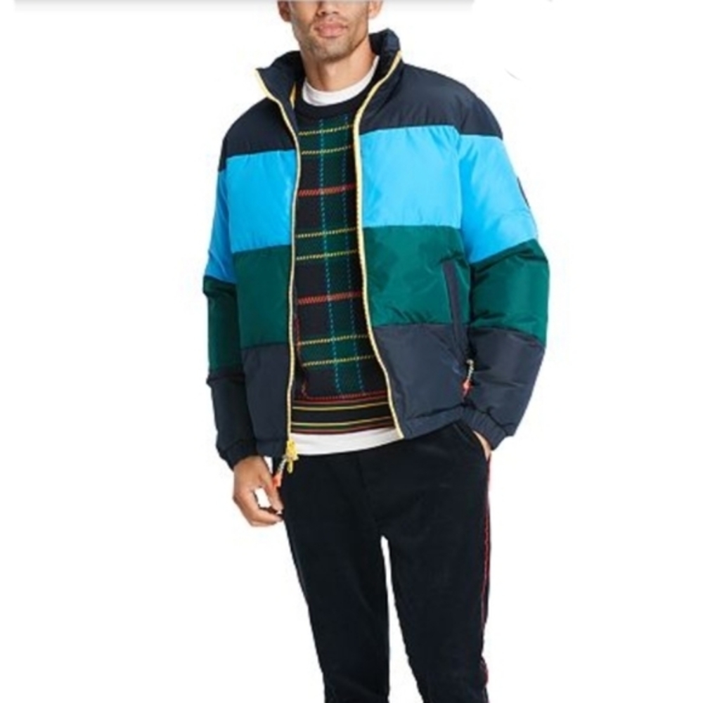 Tommy Hilfiger Color Block‎ Puffer Jacket - Picture 2 of 6
